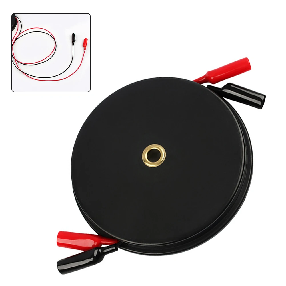 自動車用マルチメーター ケーブルリール延長テストリード 自動車修理に適した、アリゲータークリップ付きの格納式スプール。