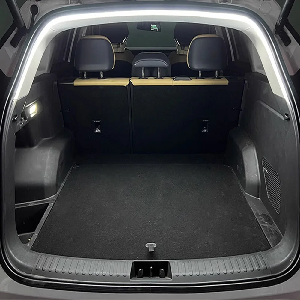 LED Car Trunk Light Strip Car High Brightness Trunk Lighting Ambient Light Interior Decor No Drilling Automatic Tail Box Light