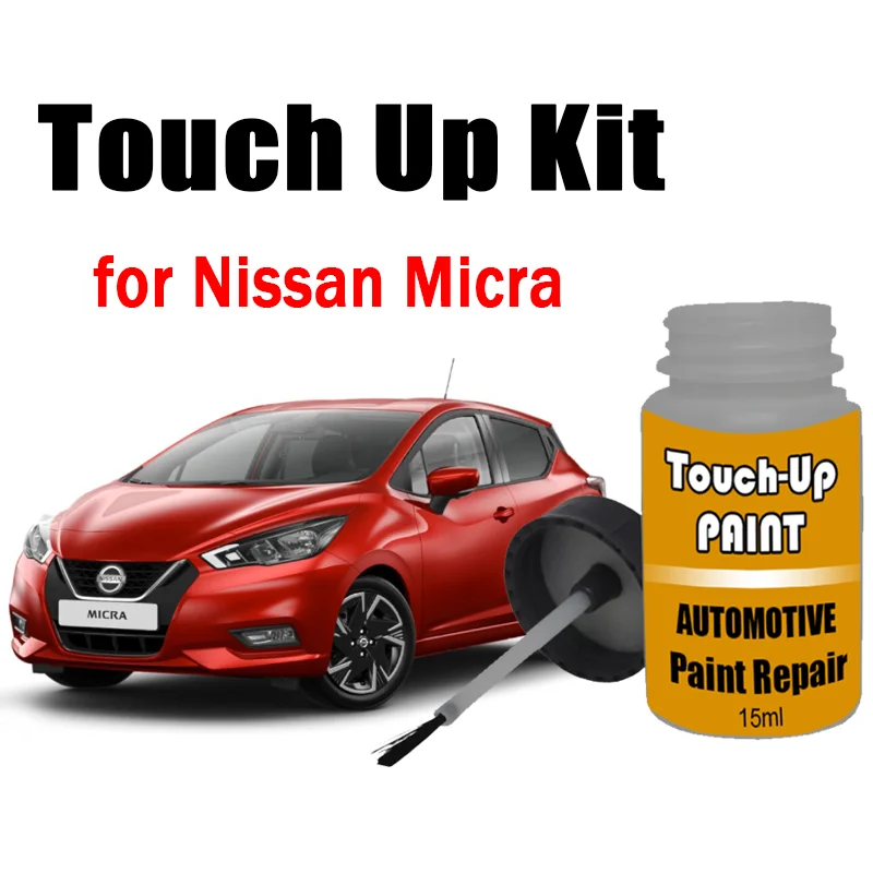 

Car Touch-Up Paint Kit (with brush) for Nissan Micra Paint Scratch Remover Car Paint Care Accessories
