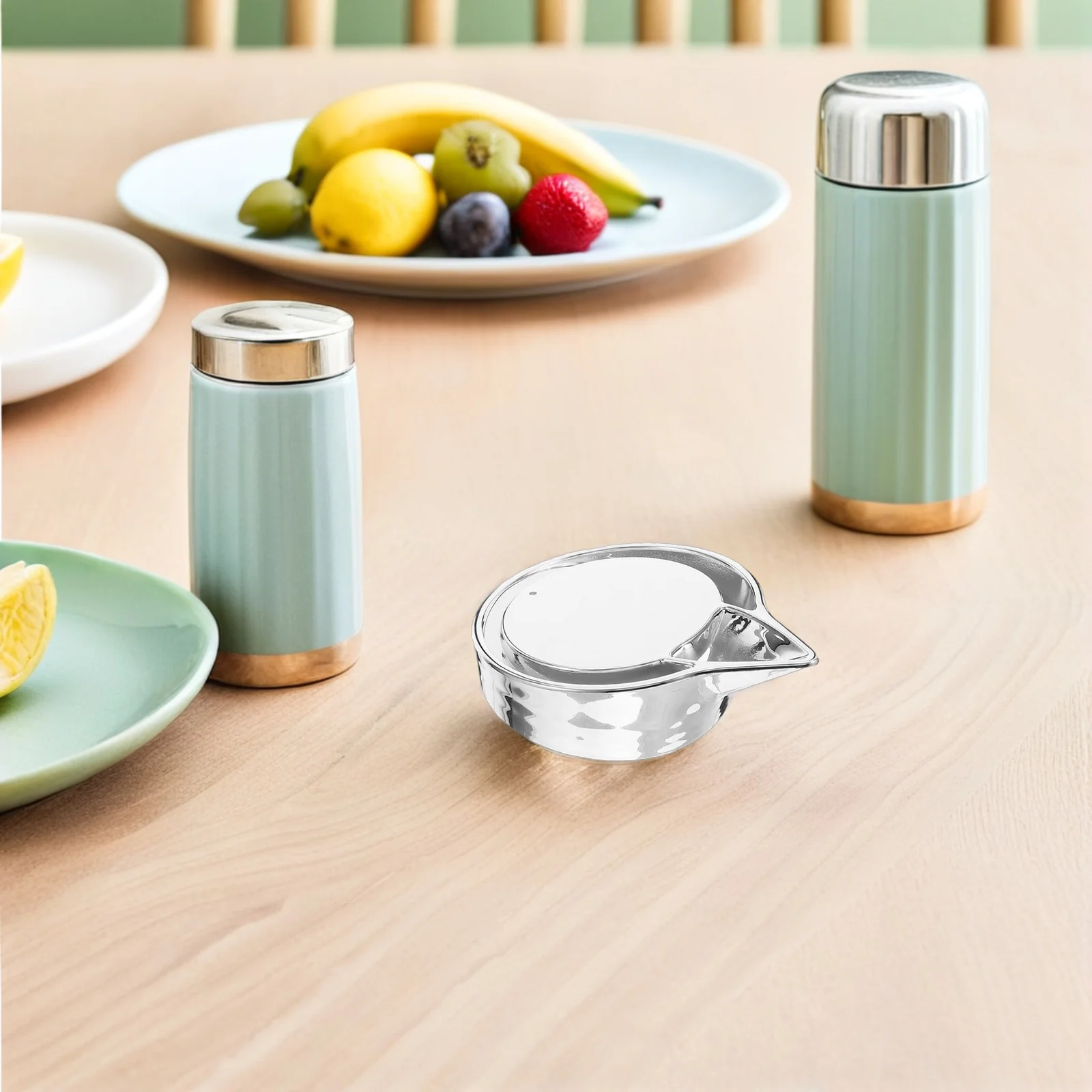 

Universal Pitcher Lid Stainless Steel Duckbill Spout Dripless Pouring Tight Seal Lid for Iced Tea Lemonade Cold