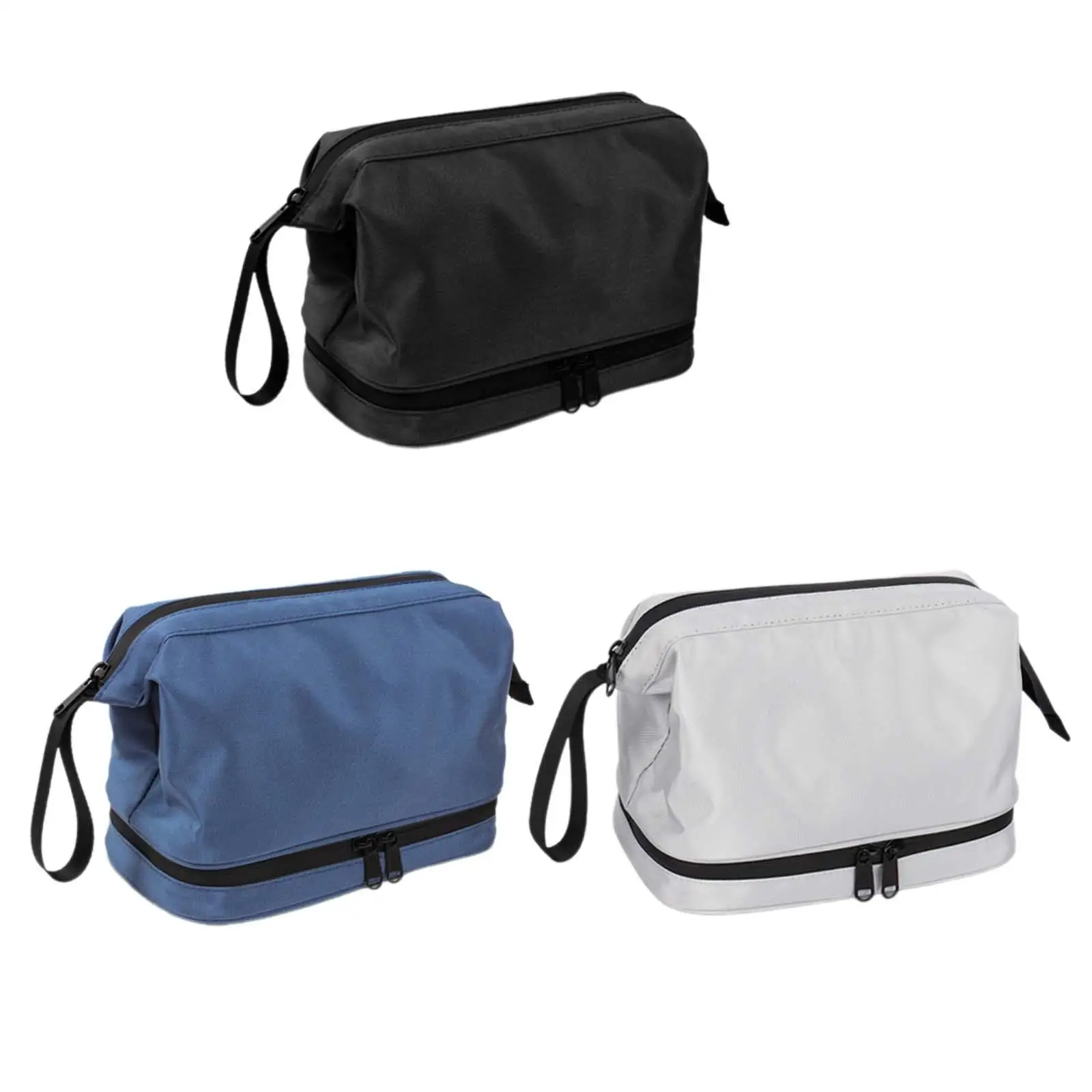 Toiletry Bag Zipper Cosmetic Handbag for Business Trip Bathroom Traveling