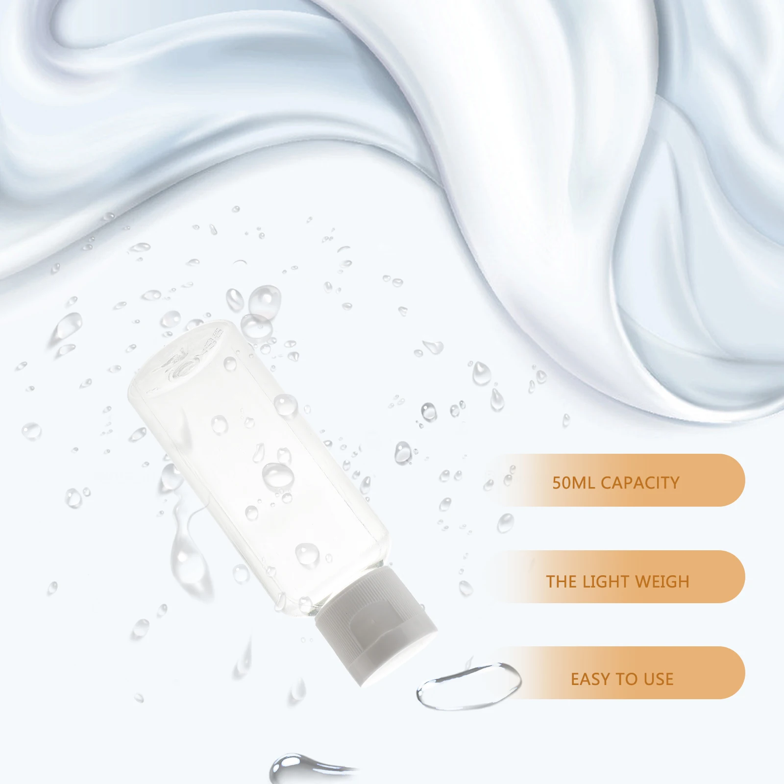 

30 Pcs Bottled Squeeze Leakproof Travel Bottles Refillable Containers Soap Sub-packing Size Clear for Abs Mini