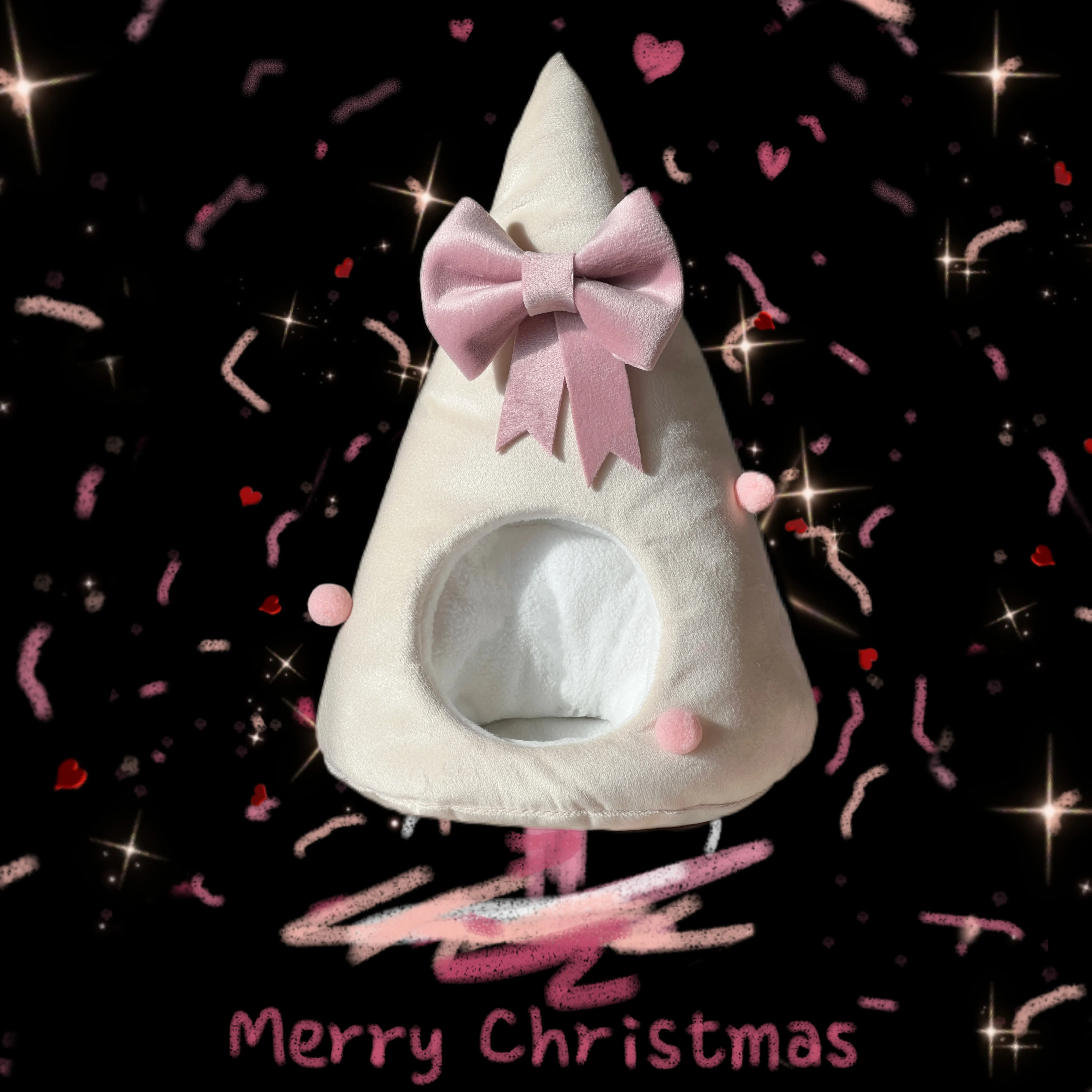 Christmas Pig Christmas Tree Nest Spring Summer Summer Avoid Rabbits Hamster Guinea Pig Guinea Pig