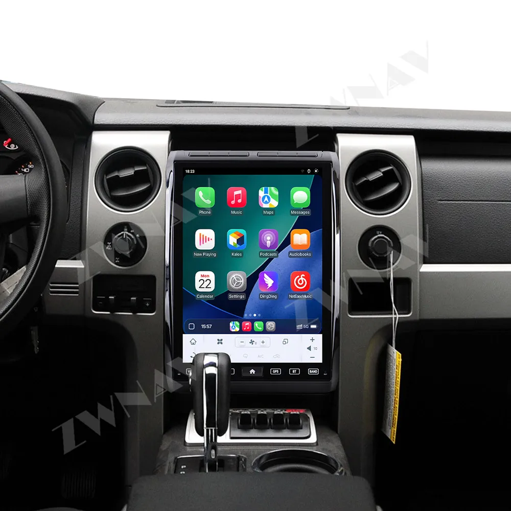 ZWNAV Android 14 Car Radio For Ford F150 2009-2014 GPS Navigation Wireless CarPlay Android Auto DSP Sound WIFI 4G System