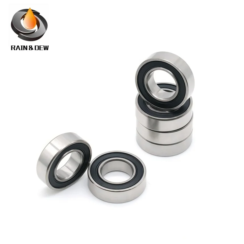 10Pcs 625-2RS 5x16x5mm Ball Bearing 623RS 3x10x4mm 624RS 4x13x5mm 626RS 6X19X6mm 627RS 7x22x7mm 628RS 8x24x8mm 629RS 9x26x8mm