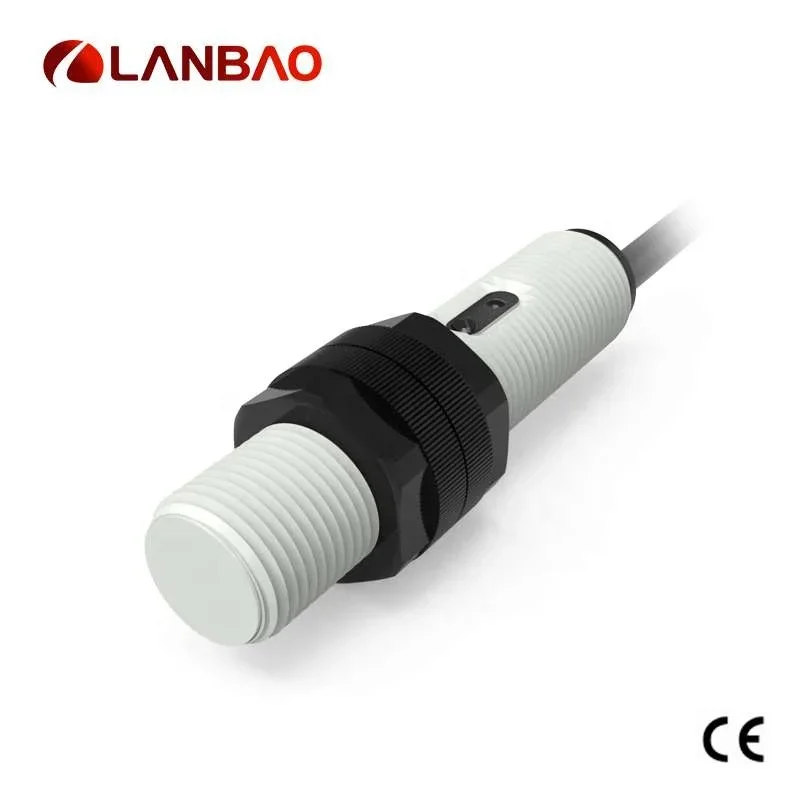 LANBAO Cylindrical PNP NO M12 Capacitive switch proximity sensor with CE