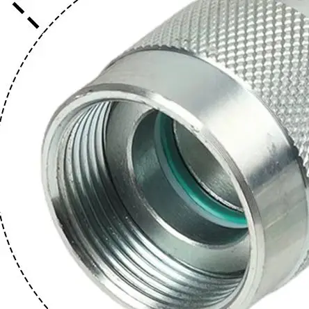 Hydraulic Quick Connector Set NPT 3/8 Inch Flat Face Coupler For High Pressure Jacks Pumps Cylinders Compatible With Enerpac For