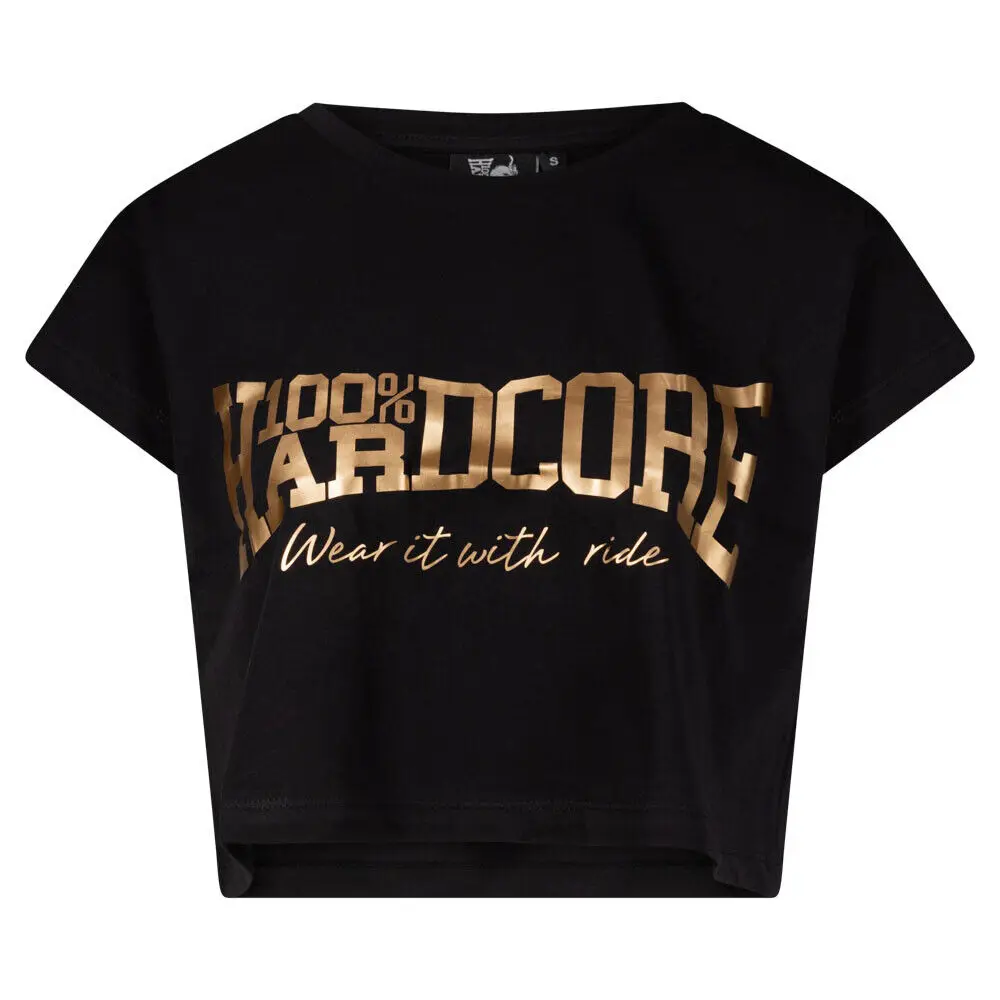 100% HARDCORE Ladies Cropped \