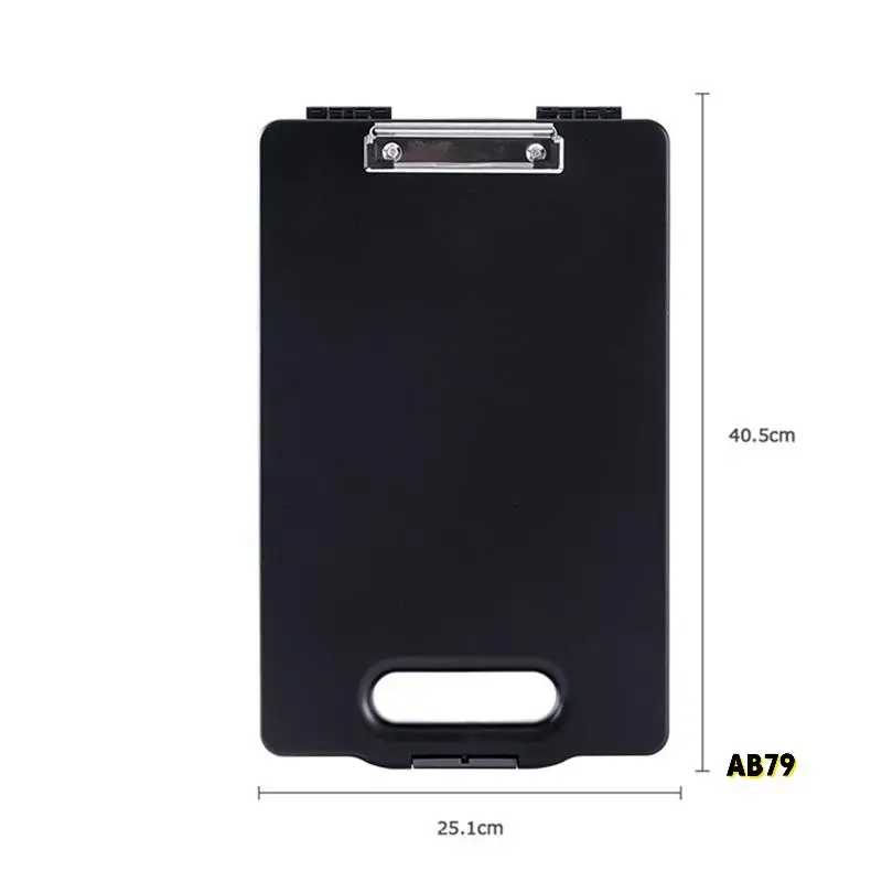 3X пластиковый буфер обмена формата А4, ящик для файлов, папки для документов, буфер обмена, портативный чехол для хранения буфера обмена