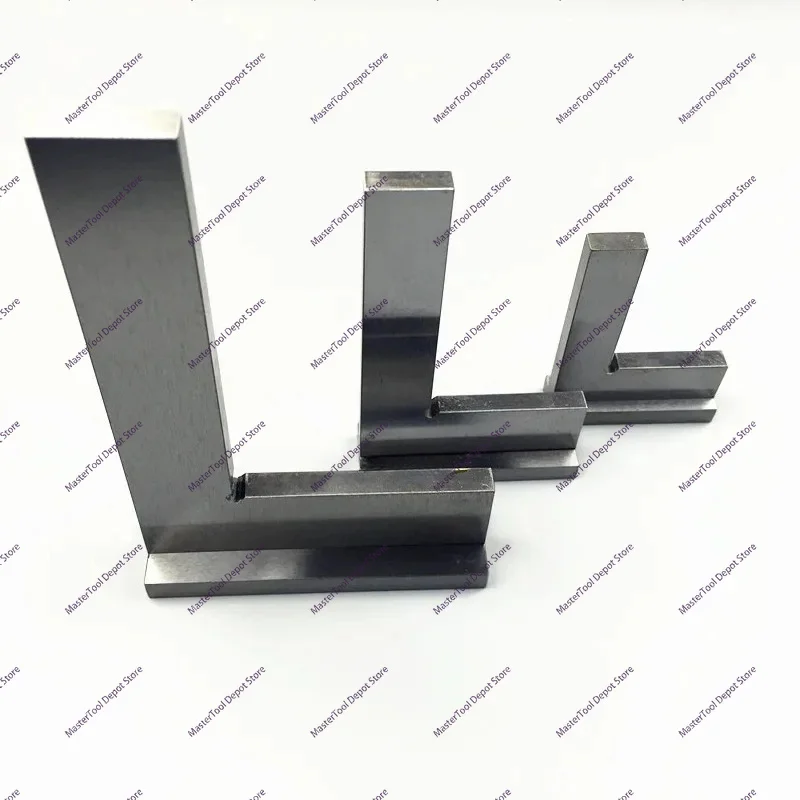 Metal 90 Degree Miter Square Wide Base Gauge Measuring Tool DIN875/2 Standard with Stop
