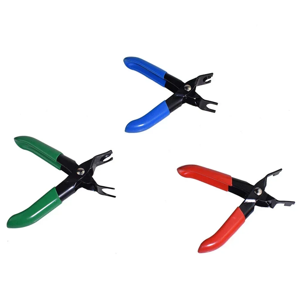 3PCS Fuel Line Uncoupling Disconnect Pliers Hose Pinch Off Clamp Set Steel PVC 120mm Plier Parts Accessories