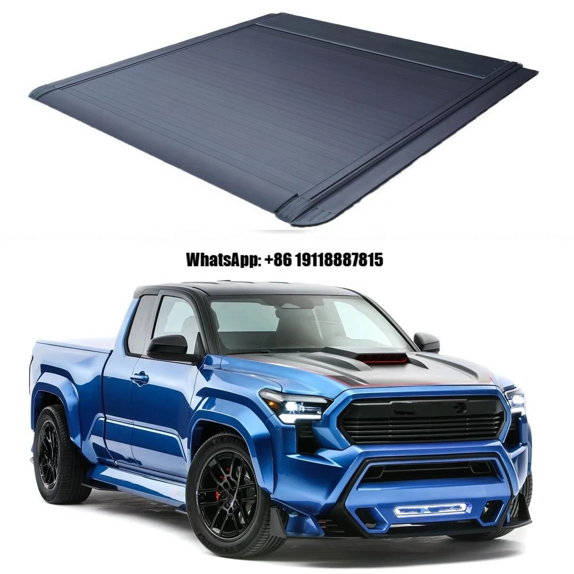 

Hot Selling Truck Bed Accessories Retractable Tonneau Cover Roller Lid for toyota tundra Hilux Vigo VW Amarok for dodge ram