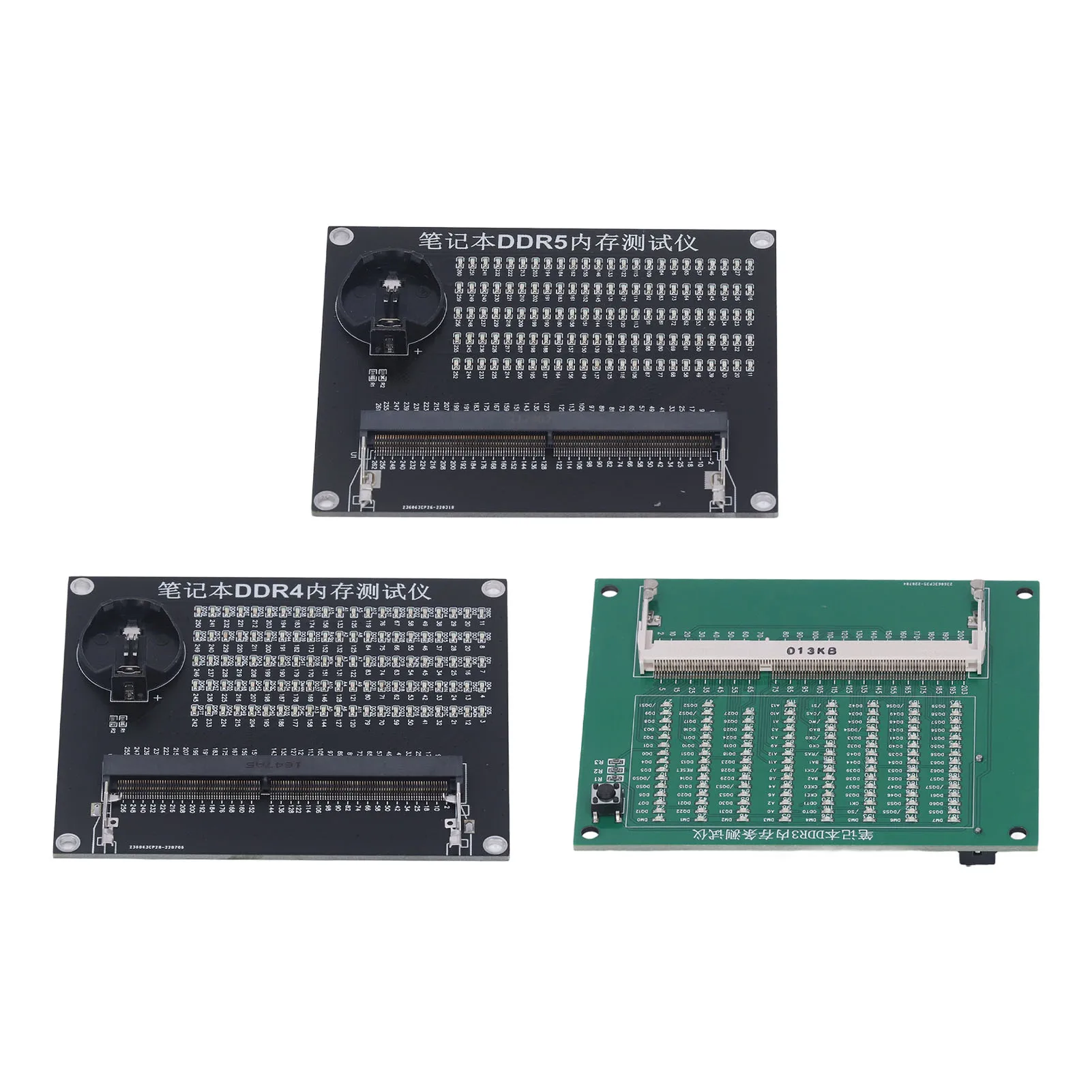 Laptop Memory Test Card with LED Light Computer Motherboard Circuit Repair Detection Card Motherboard Repair Test Card