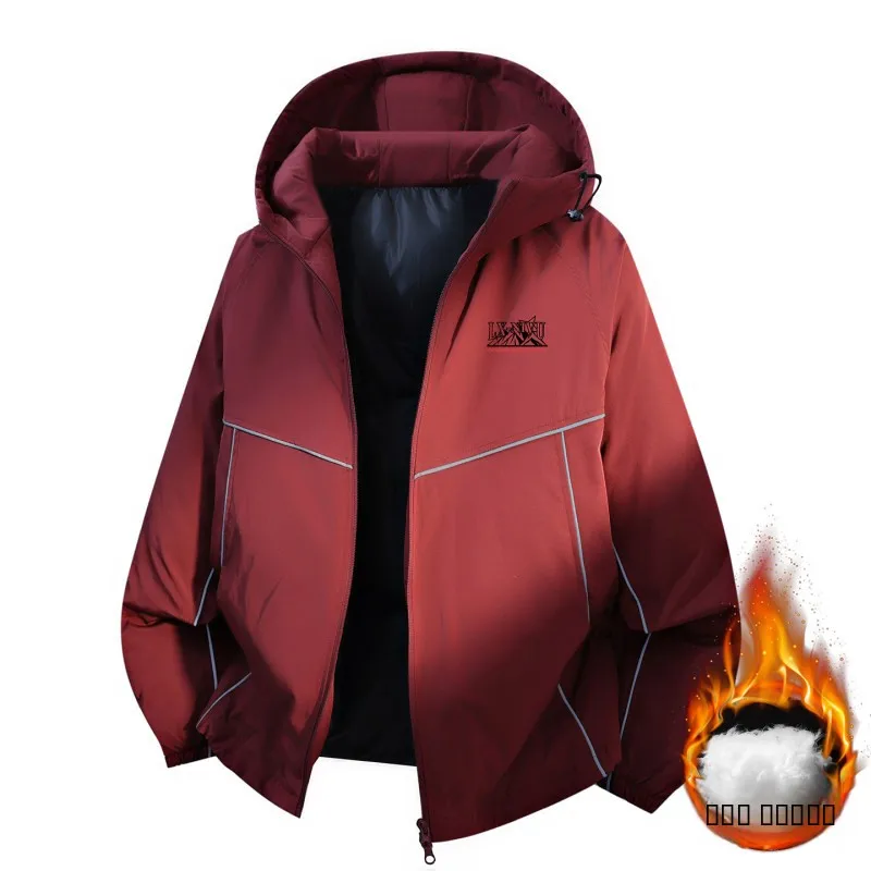 

Зимняя утепленная повседневная мужская хлопковая куртка 2025 года: модная свободная рабочая одежда для подростков, теплая и стильная