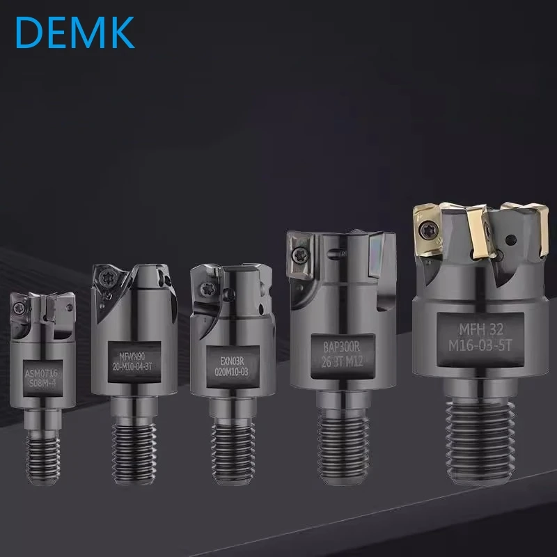 4N TE90 TEBL 04 06 EXN02R EXN03R BAP300R BAP400R ASM07 WNMU MFH10 MFH03 MFH01 CNC High-strength threaded head milling cutter