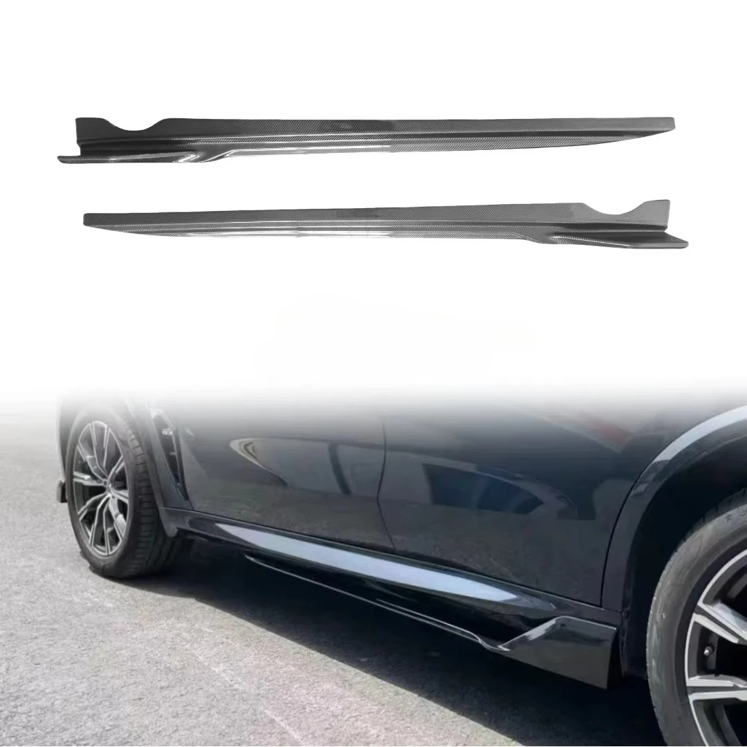 New High Quality Carbon Fiber Side Skirt and Bumper Lip Body Kit for X5 G05 2017- Retrofit/Upgrade