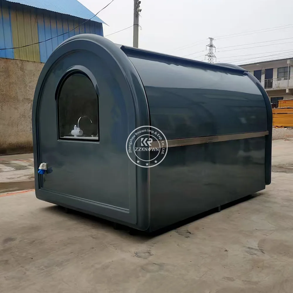 Voll ausgestatteter Imbisswagen, Imbissverkaufswagen, Straßen-Eiswagen-Anhänger, maßgeschneiderter Konzessionen-Catering-Anhänger zum Verkauf