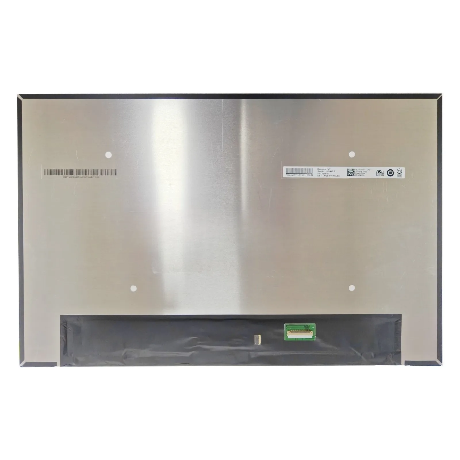 

B160UAK01.L B160UAK01.7 ЖК-экран LED 16 дюймов FHD с сенсорным управлением On-Cell, 40-контактный дисплей, новый