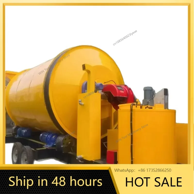

Concrete Drum Mixer, Asphalt Mixer Drum Hot Mixer, Pavement Repair Asphalt Mixer