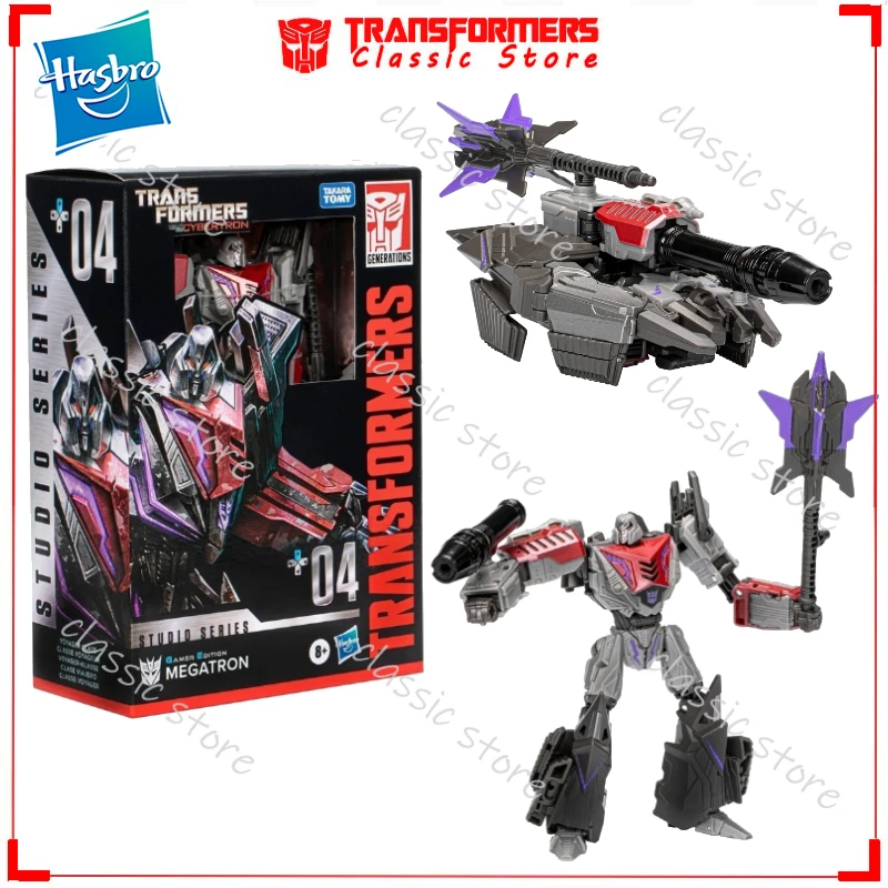 

In Stock Classic Transformers Toys Gamer Edition WFC SS-GE-04 Megatron Cybertron Autobots Action Figures Collectible Gifts
