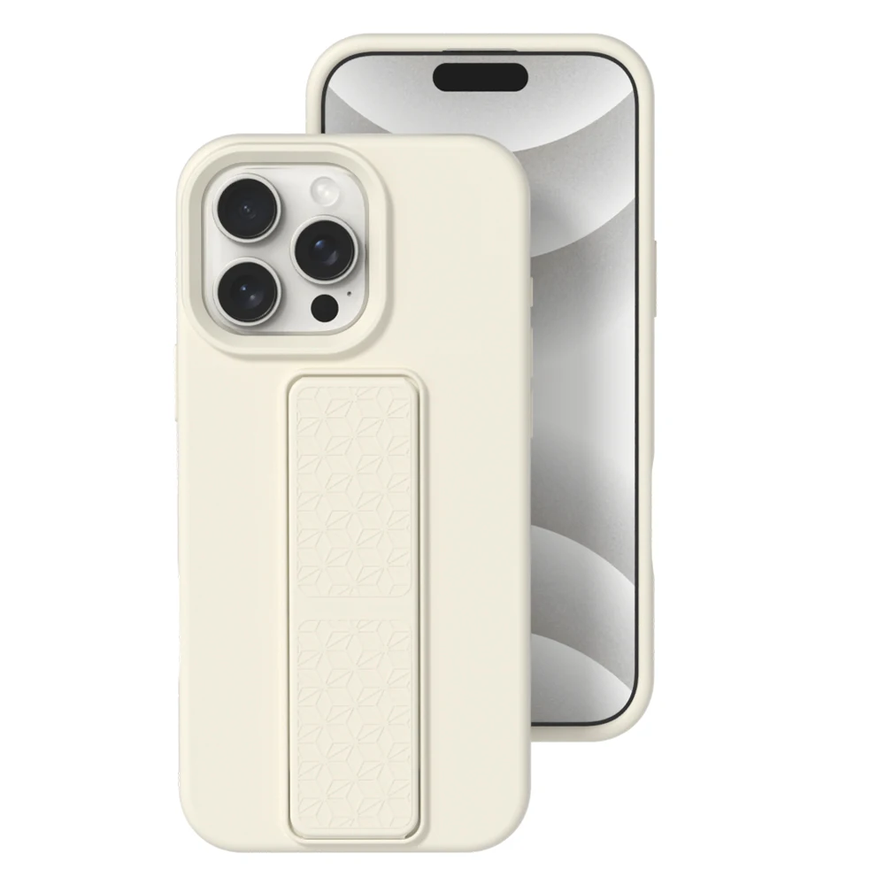 السائل لينة سيليكون غير مرئية للطي حامل حامل جراب هاتف آيفون 17 16 15 14 زائد 13 12 11 برو ماكس الهواء غطاء مقاوم للصدمات