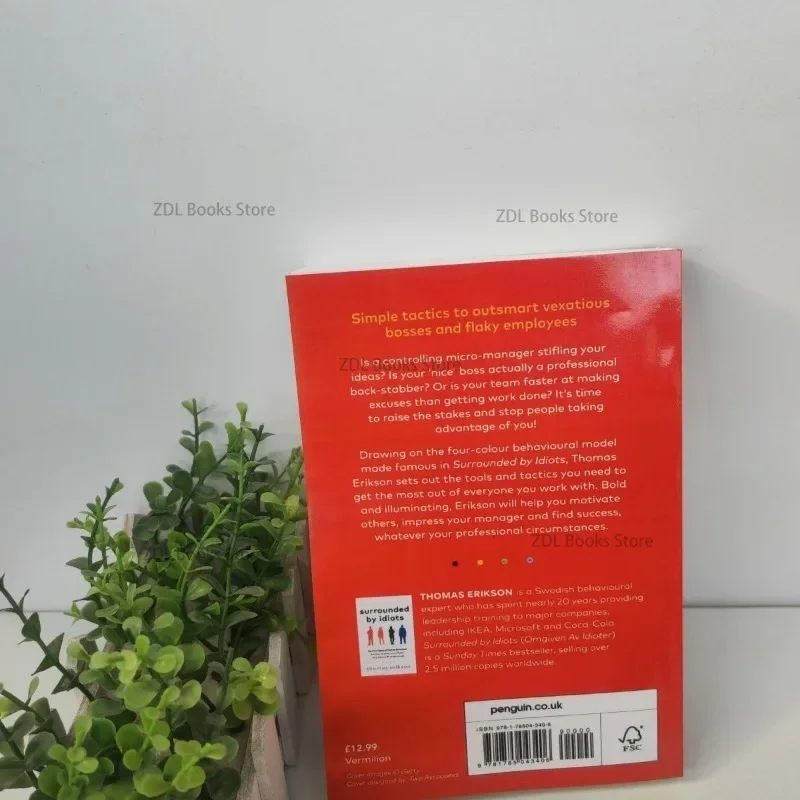 Surrounded By Bad Bosses and Lazy Employees By Thomas Erikson How To Deal with Idiots At Work English Book Bestseller Novel