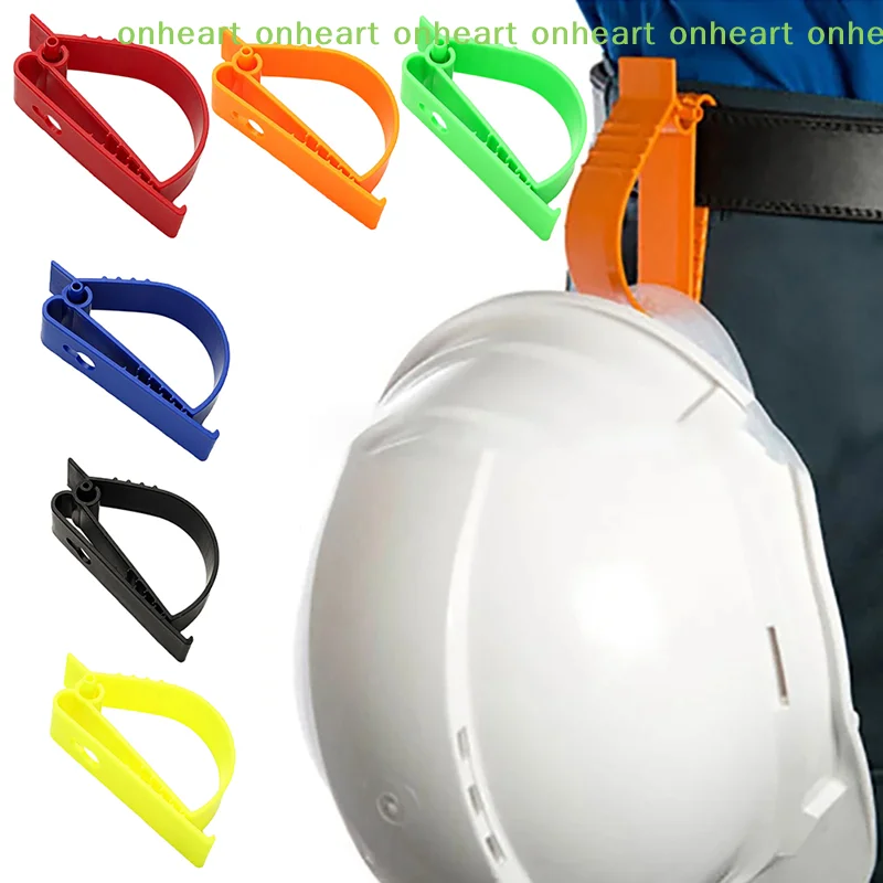 Labor Protection Clamp Working Clips Helmet Clips 1Pc Multifunctional Clamp Safety Helmet Clamp Earmuffs Clamp Key Chains Clips