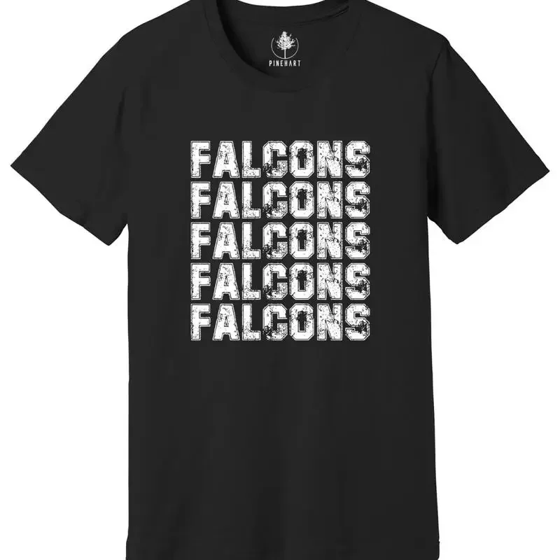 Team Mascot Shirt, Falcons Mascot Shirt, Falcons Fan Shirt, Falcons School Shirt