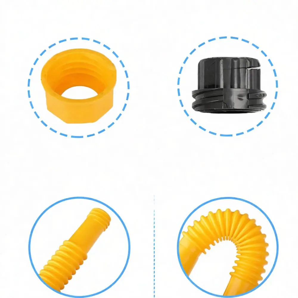Hydraulic Port Protective Cap Hex Nut Plug Pneumatic Pipe Fitting Dust Shield Anti Slip Plastic Cover Industrial Unit