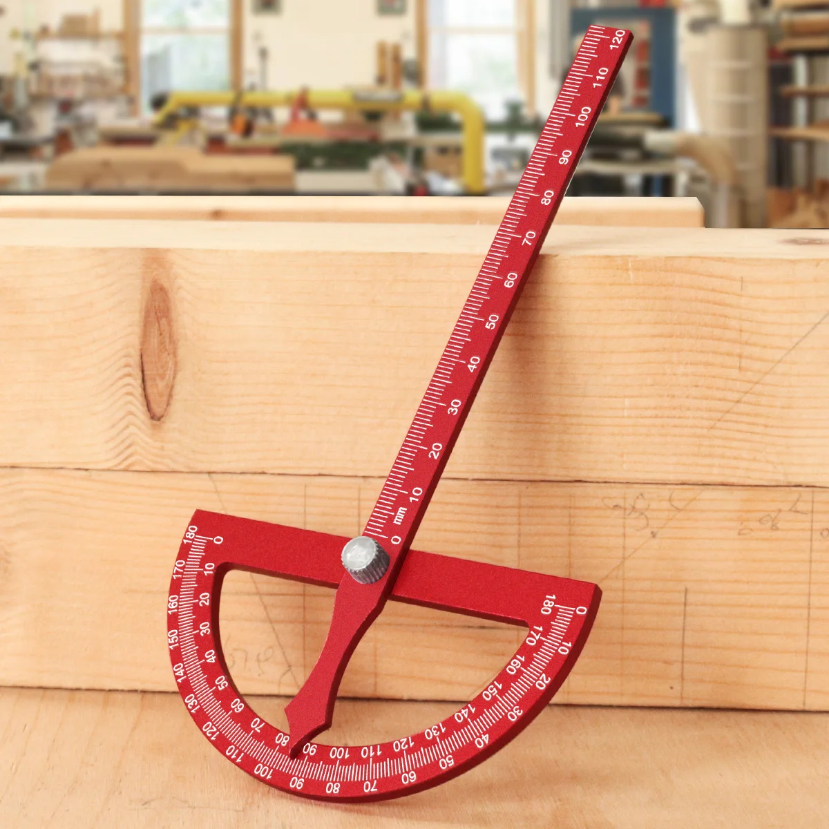 0-180 Degrees  Angle Protractor Square Finder, Adjustable Construction Protractors for Carpenters Measuring Tool Diy Hand Tools