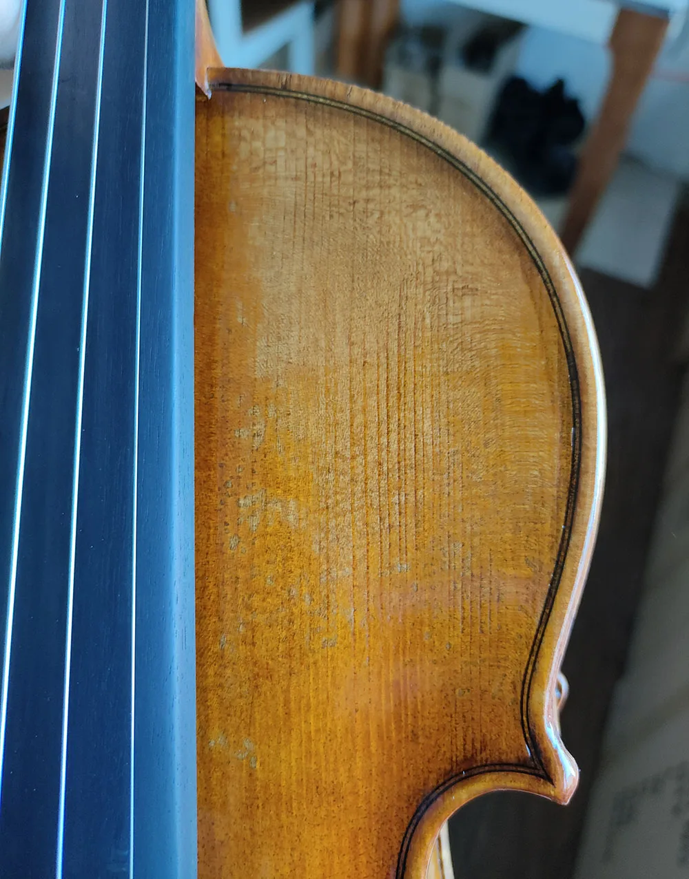 Antonio Stradivarius 1714 Soil Copy Professional Violin 4/4 Size #3386 Master European Spruce Handmade Oil Varnish