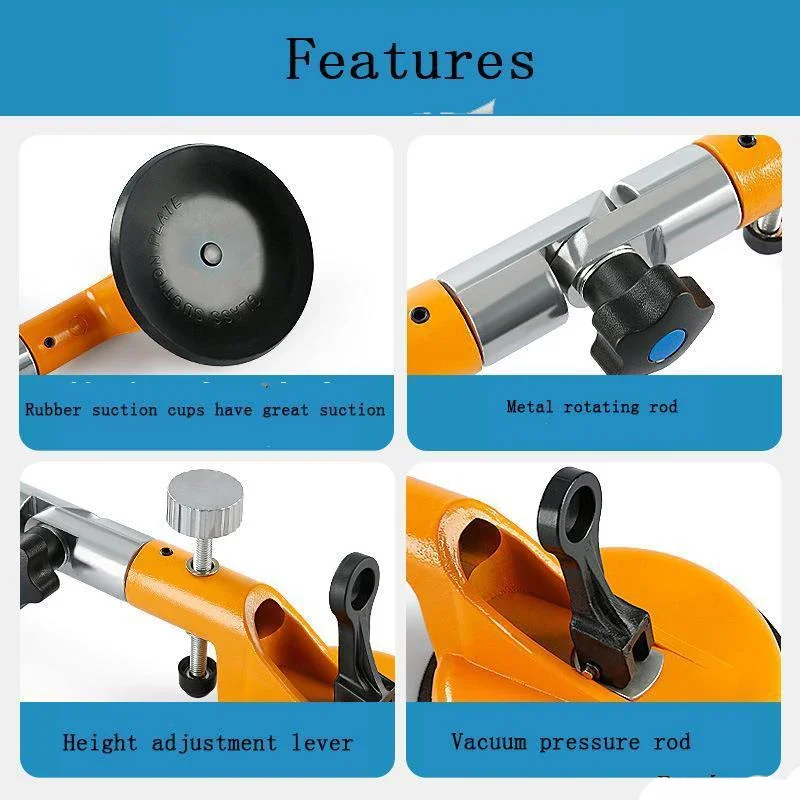 Angle Adjustable Fixed Splicing Suction Cup Right Angle Fixer Glass Tile Slate Yin And Yang Angle Installation Tool