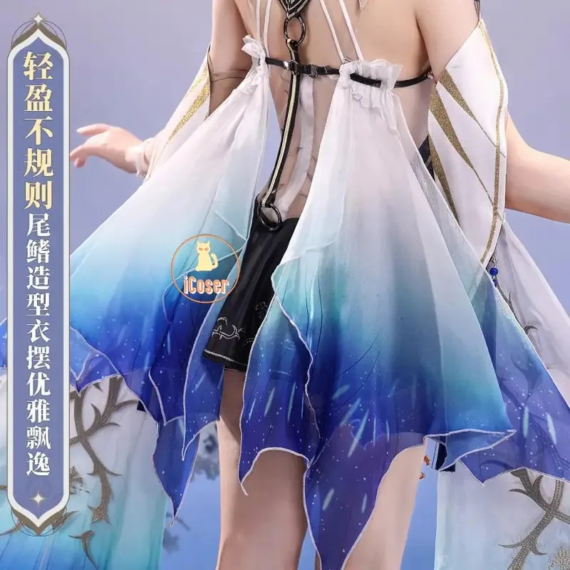 

25COSWuthering Waves Cartethyia Cosplay Costume Wig Uniform Outfit Headwear Earrings Rinascita Halloween Party Women Girls Carni