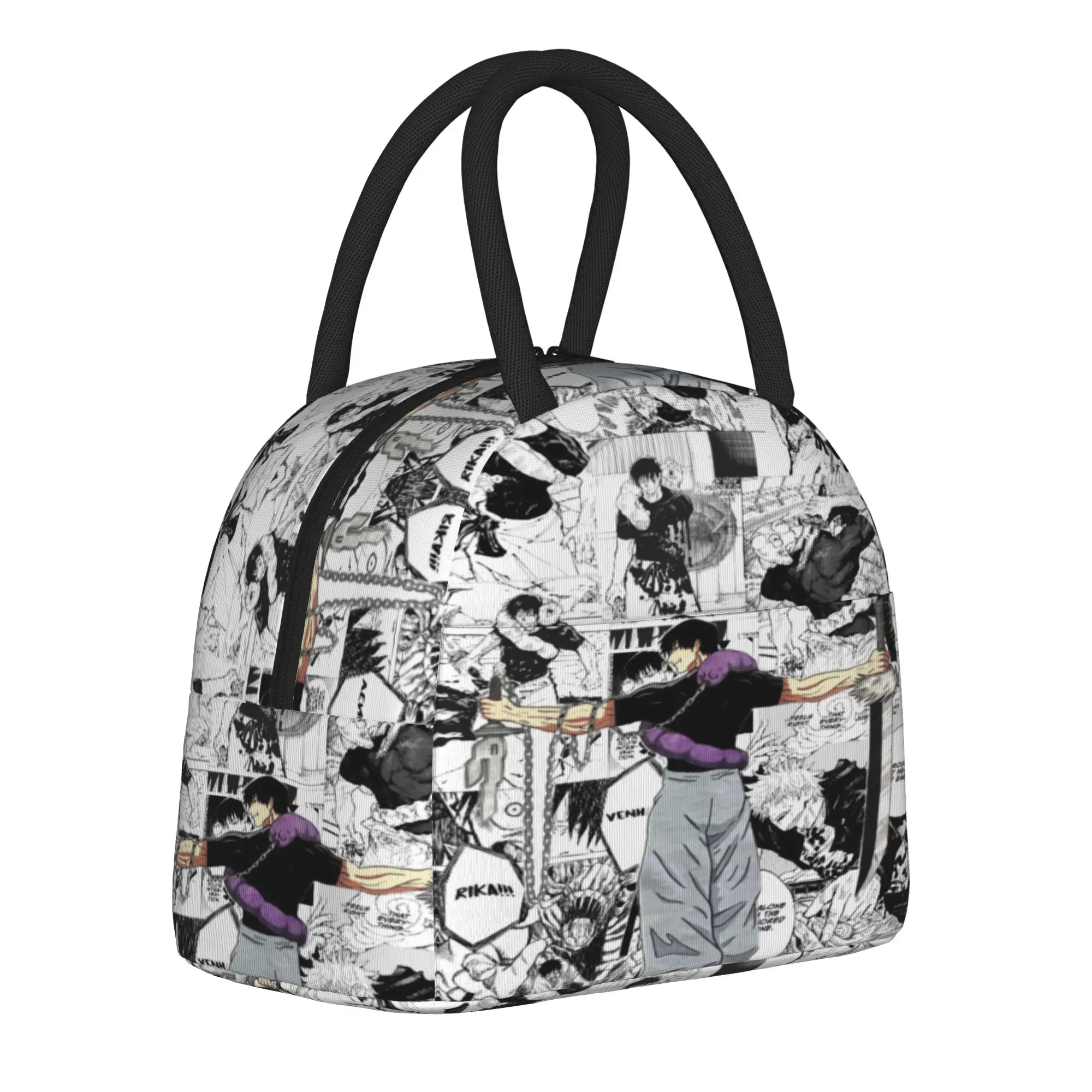 

Jujutsus Kaisens Accessories Insulated Lunch Tote Bag For Work Food Storage Bag Portable Cooler Thermal Lunch Boxes