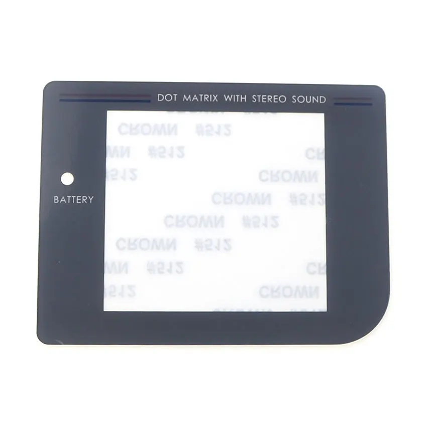 ChengHaoRan GB 디스플레이 화면 보호기 렌즈 플라스틱 거울 용 Gameboy DMG 용 1pcs 스크린 렌즈 커버