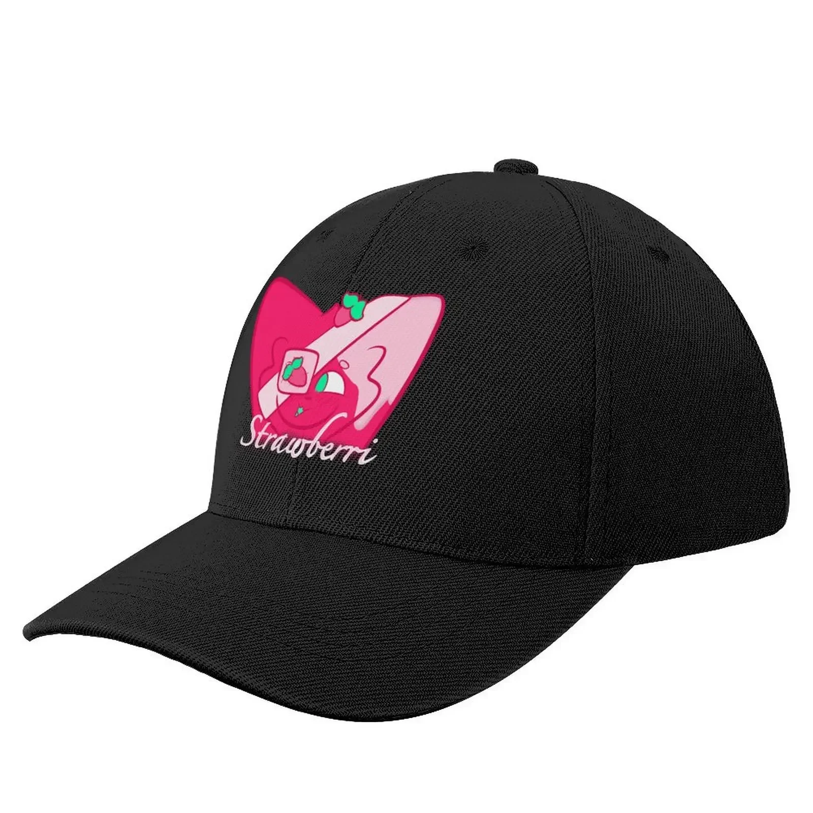 

Strawberri Logo With Name Baseball Cap Custom Cap Mountaineering dad hat Female Men's