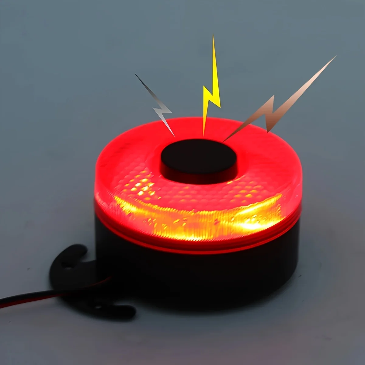 Zumbador de marcha atrás para coche y camión, bocina con luz, sonido de intermitente de 12V, 24V, bocina con luz intermitente