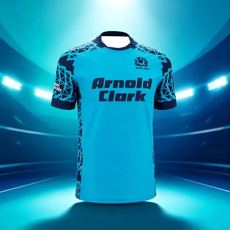 3D Print Casual Short Sleeve 2026 New Scotland Rugby Jersey Men Y2K Oversized T Shirt Fashion Daily Training Wear Top