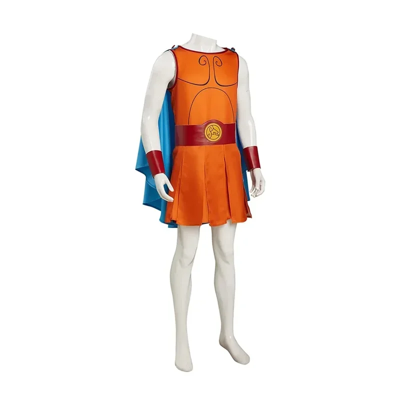 هرقل تأثيري حلي الكبار الاطفال الرجال الصبي فستان فوقي للبطل الخارق عباءة كيب هالوين كرنفال حفلة الذكور لعب الأدوار الزي البدلة