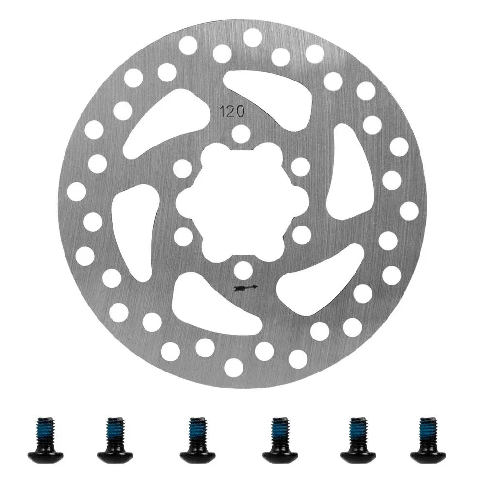 Bremsersatz-Kit 120mm Bremsscheibe Bremsbeläge für Ninebot ZT3 ZT3Pro Vorder- und Hinterbremszubehör Bremsscheibe