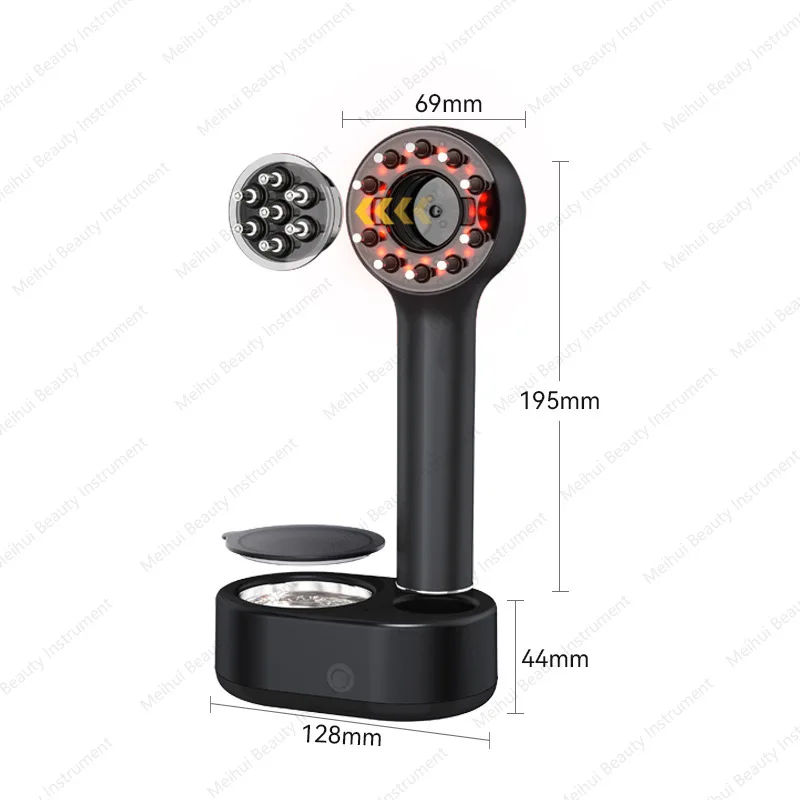 

Диспенсер для лекарств в коже головы, специальная жидкость для роста волос, электрическая микротоковая расческа для массажа волос красного и синего света