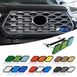 3D Car Styling Plastic colorful Front Grille Badge Stickers For Ford Wolf Party Focus TOYOTA Yaris Mustang Grille Accessories