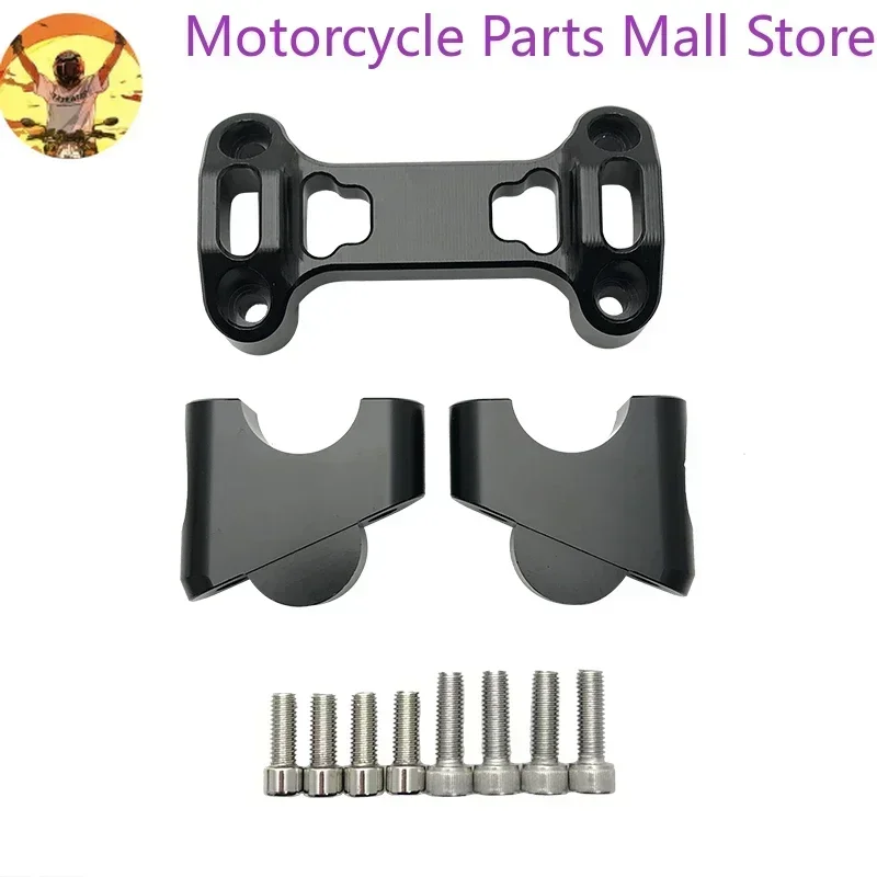 Motorcycle Aluminum Handlebar Riser Top Clamps Cover For BMW R1250GS R1200GS Adventure R 1200 GS 2013-2023 Decorate Handle Bar