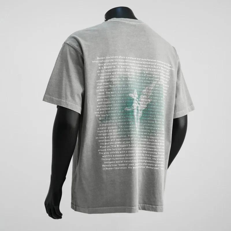 

Корейская версия мужской футболки с короткими рукавами и буквенным принтом, свободный и индивидуальный дизайн, летний повседневный модный топ