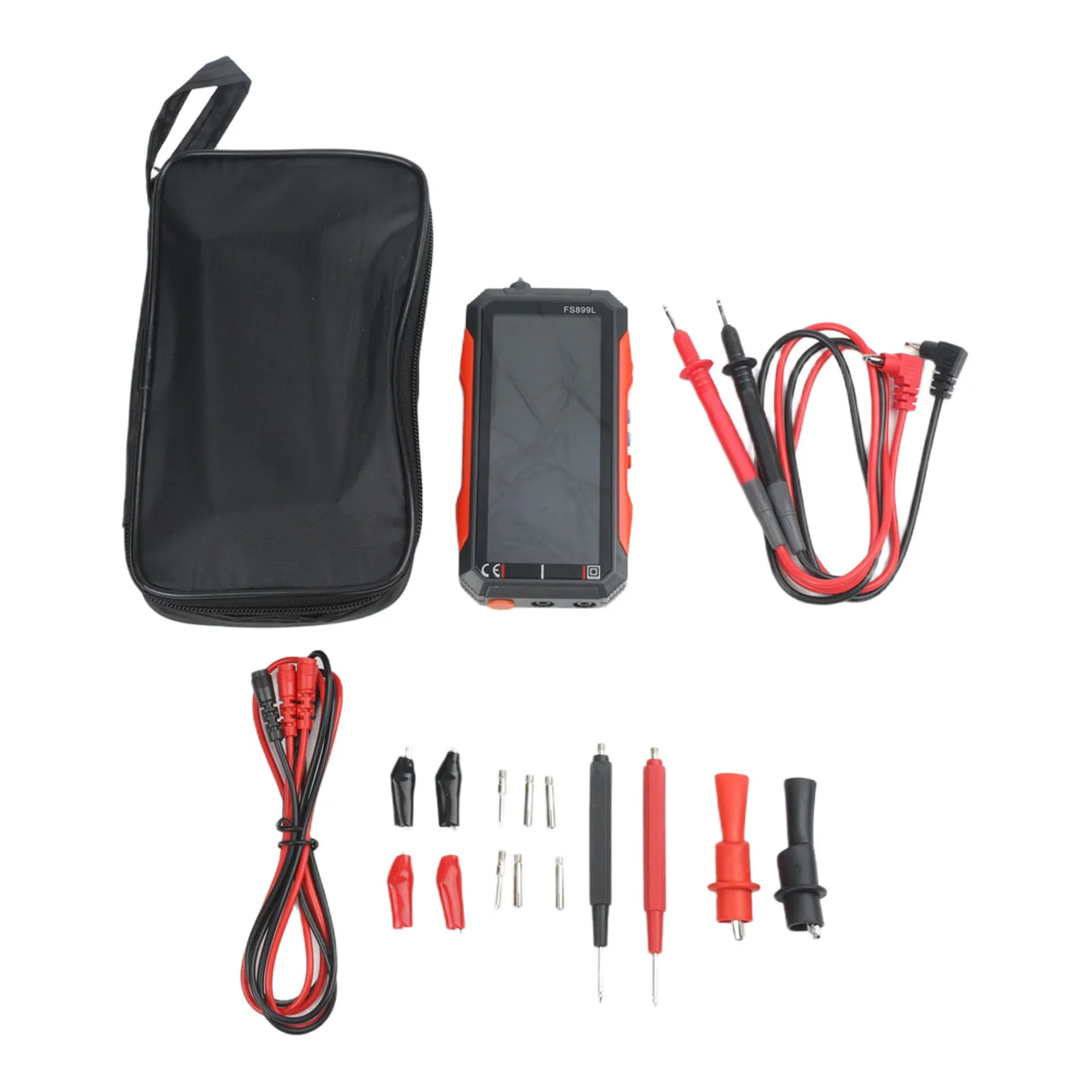 Auto-ranging True for rms Meter For Electrical Troubleshooting Multimeter With Voice Broadcast Ambient Temperature Meter