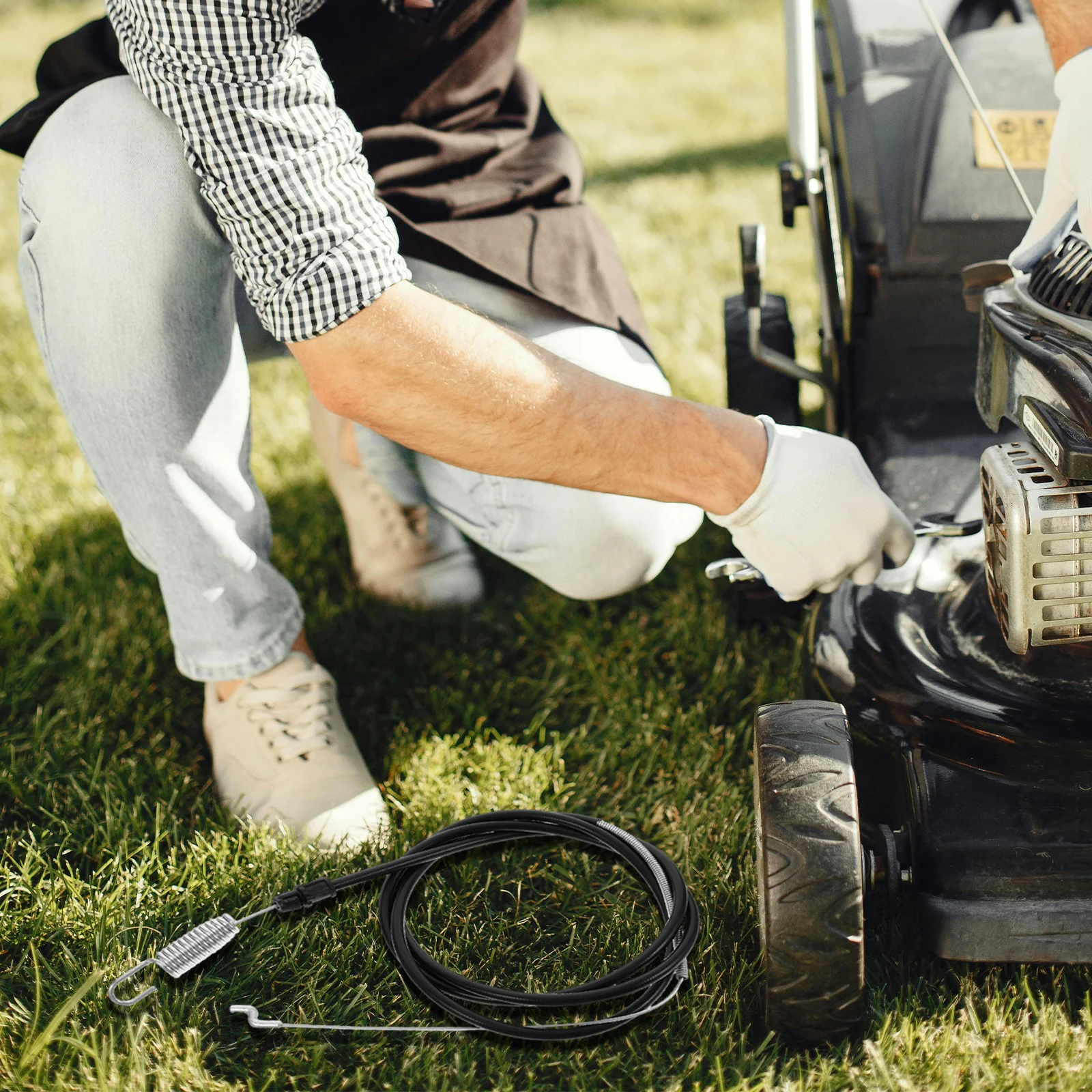 

Traction Cable For Lawn Durable Replacement Mower Drive Cable Compatible With Toro 20330 Mower Control Lever Garden Equipment