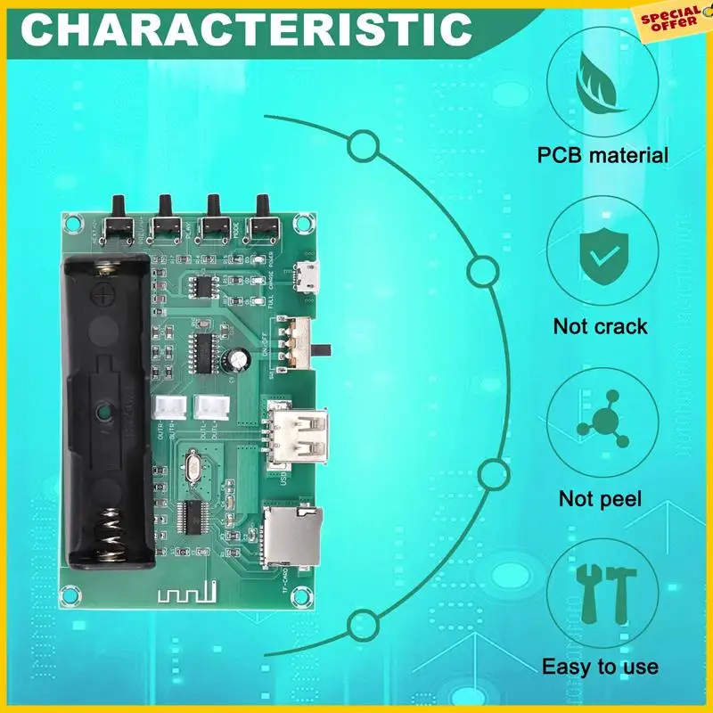 A25P مكبر كهربائي مجلس XH-A150 بطارية ليثيوم بلوتوث الرقمية 10 واط الطاقة لتقوم بها بنفسك مكبر صوت صغير قابلة للشحن