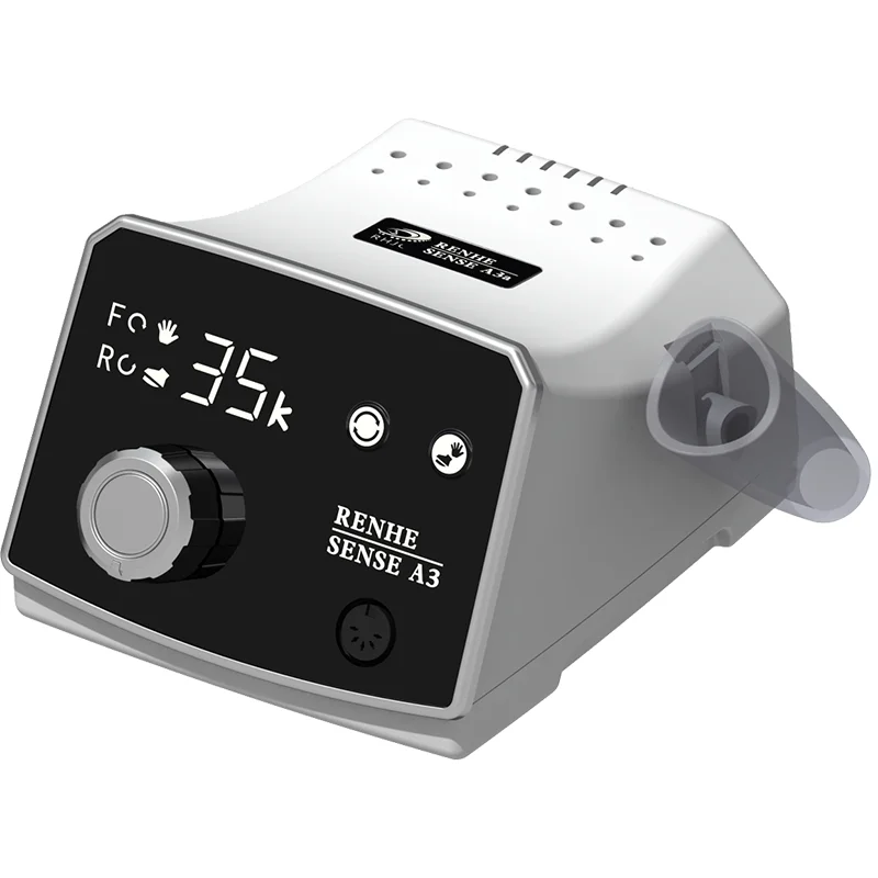 RHJC RENHE Sense A3a 70W 35000RPM Electric Micromotor LCD Display Dental Lab Nail Art Jewelry Engraving Gem Polishing Machine