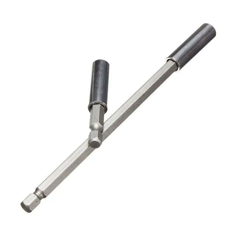 2 unids/set 1/4 pulgadas soporte de broca magnética hexagonal 60/150Mm barras de destornillador taladro de extensión de energía