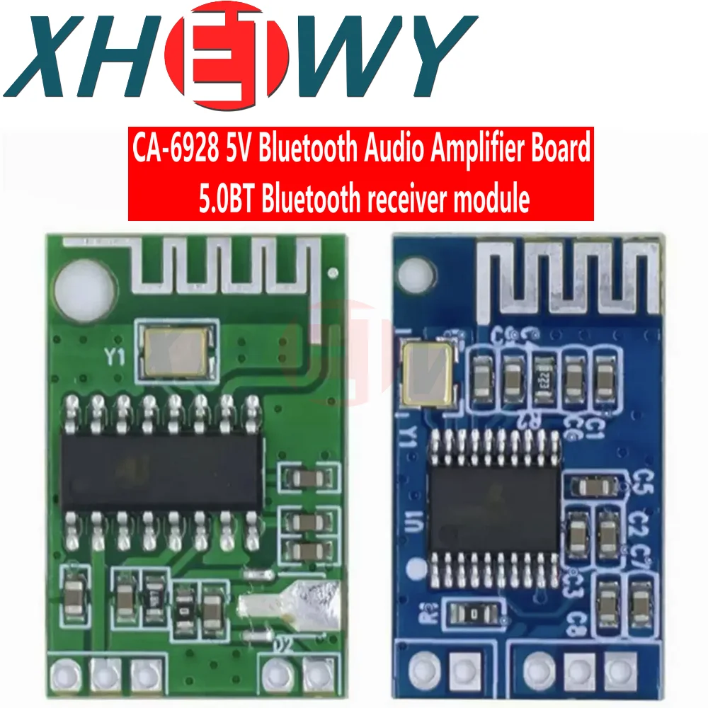 บอร์ดขยายเสียงบลูทูธ5V CA-6928 5.0BT โมดูลรับสัญญาณบลูทูธ